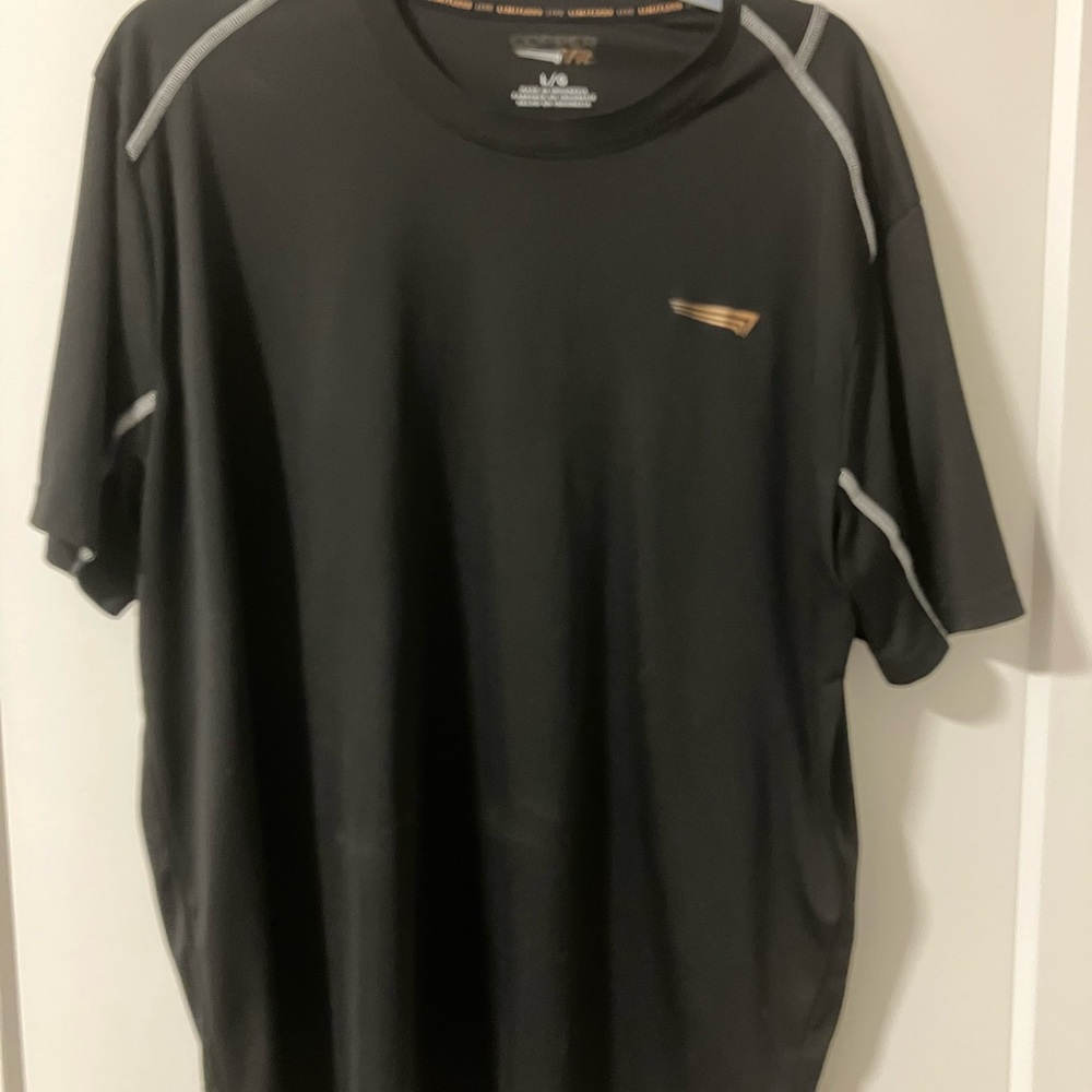 Men's Copper Fit Compression Black Short Sleeve Tee